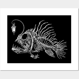 "Angus" The Anglerfish Posters and Art